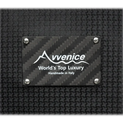 Avvenice - Carbon Fiber Trousse - Black - Handmade in Italy - Exclusive Luxury Collection -