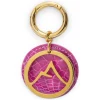 Avvenice - Crocodile Pendant - Pearly Fuchsia - Keychain - Handmade in Italy - Exclusive Luxury Collection -
