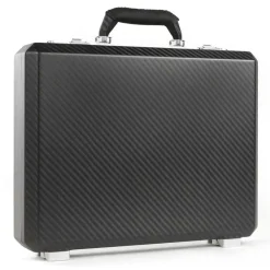 Avvenice - Evo - Business Case - Carbon Fiber Briefcase - Black - Handmade in Italy - Exclusive Luxury Collection -