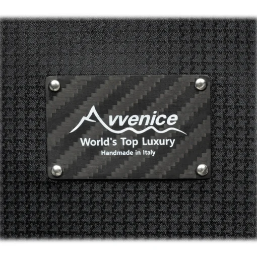 Avvenice - Evo - Business Case - Carbon Fiber Briefcase - Black - Handmade in Italy - Exclusive Luxury Collection -