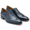 Avvenice - Fine Leather Oxfords - Blue - Shoes - Handmade in Italy - Exclusive Luxury Collection -