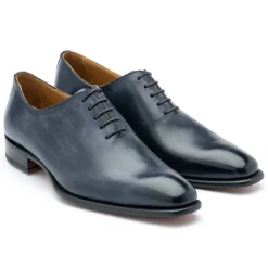 Avvenice - Fine Leather Oxfords - Blue - Shoes - Handmade in Italy - Exclusive Luxury Collection -