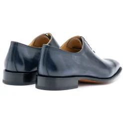 Avvenice - Fine Leather Oxfords - Blue - Shoes - Handmade in Italy - Exclusive Luxury Collection -