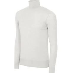 Avvenice - Finis - Man Loro Piana Extrafine Cashmere Turtleneck Sweater - White - Knitwear - Luxury Exclusive Collection -^ Knitwears