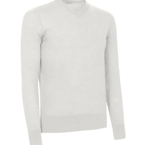 Avvenice - Finis - Man Loro Piana Extrafine Cashmere V-Neck Sweater - White - Knitwear - Luxury Exclusive Collection -^ Knitwears