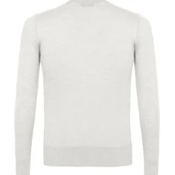Avvenice - Finis - Man Loro Piana Extrafine Cashmere Crew Neck Sweater - White - Knitwear - Luxury Exclusive Collection -^ Knitwears