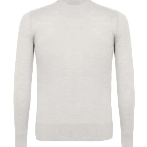 Avvenice - Finis - Man Loro Piana Extrafine Cashmere V-Neck Sweater - White - Knitwear - Luxury Exclusive Collection -^ Knitwears
