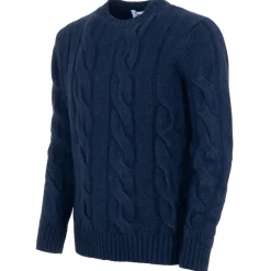 Avvenice - Heaven - Man Loro Piana Cashmere Sweater - Blue - Knitwear - Luxury Exclusive Collection -^ Knitwears