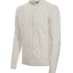 Avvenice - Heaven - Man Loro Piana Cashmere Sweater - White - Knitwear - Luxury Exclusive Collection -