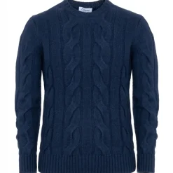 Avvenice - Heaven - Man Loro Piana Cashmere Sweater - Blue - Knitwear - Luxury Exclusive Collection -^ Knitwears