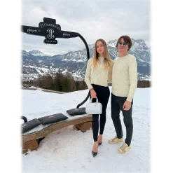 Avvenice - Heaven - Man Loro Piana Cashmere Sweater - White - Knitwear - Luxury Exclusive Collection -