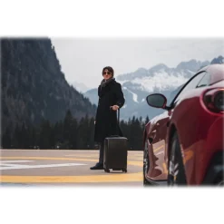 Avvenice - Horizon M - Carbon Fiber Trolley - Black - Handmade in Italy - Exclusive Luxury Collection -