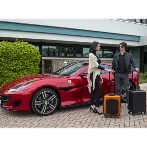 Avvenice - Horizon M - Carbon Fiber Trolley - Black - Handmade in Italy - Exclusive Luxury Collection -
