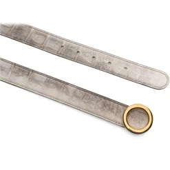 Avvenice - Iris - Crocodile Belt - Himalaya - Handmade in Italy - Exclusive Luxury Collection -^ Belts