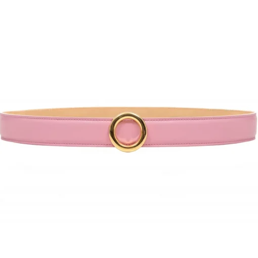 Avvenice - Iris - Premium Leather Belt - Pink - Handmade in Italy - Exclusive Luxury Collection -^ Belts