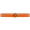 Avvenice - Iris - Premium Leather Belt - Orange - Handmade in Italy - Exclusive Luxury Collection -^ Belts