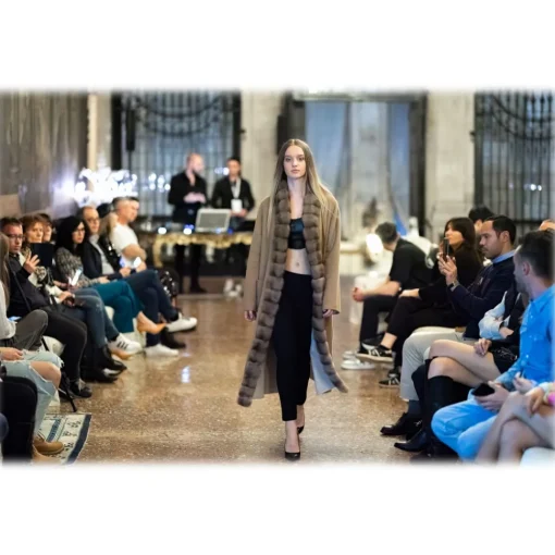 Avvenice - Louise - Cashmere and Sable Coat - Loro Piana Cashmere - Furs - Coats - Luxury Exclusive Collection -^ Jackets