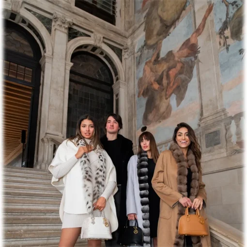Avvenice - Louise - Cashmere and Sable Coat - Loro Piana Cashmere - Furs - Coats - Luxury Exclusive Collection -^ Jackets
