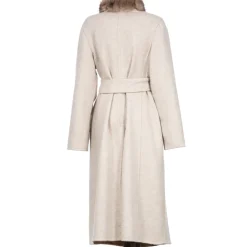Avvenice - Louise - Cashmere and Sable Coat - Loro Piana Cashmere - Furs - Coats - Luxury Exclusive Collection -^ Jackets