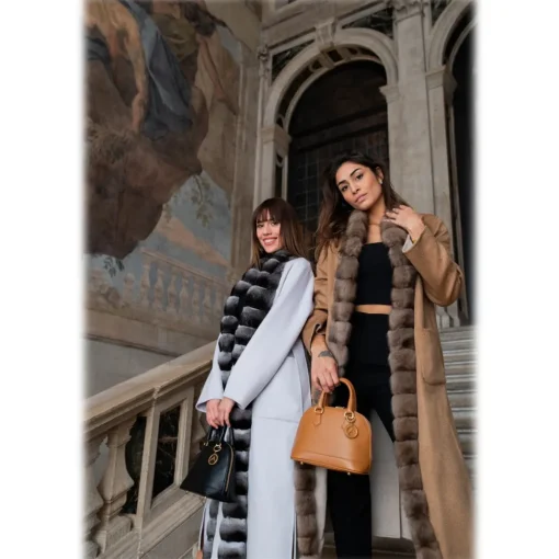 Avvenice - Louise - Cashmere and Sable Coat - Loro Piana Cashmere - Furs - Coats - Luxury Exclusive Collection -^ Jackets