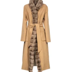 Avvenice - Margot - Cashmere and Sable Coat - Loro Piana Cashmere - Furs - Coats - Luxury Exclusive Collection -