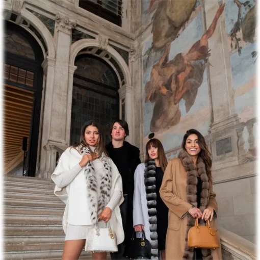 Avvenice - Margot - Cashmere and Sable Coat - Loro Piana Cashmere - Furs - Coats - Luxury Exclusive Collection -