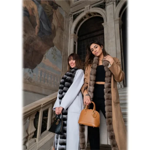 Avvenice - Margot - Cashmere and Sable Coat - Loro Piana Cashmere - Furs - Coats - Luxury Exclusive Collection -