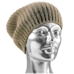 Avvenice - Precious Cashmere Cap - Beige - Handmade in Italy - Exclusive Luxury Collection -^ Other Accessories | Scarves