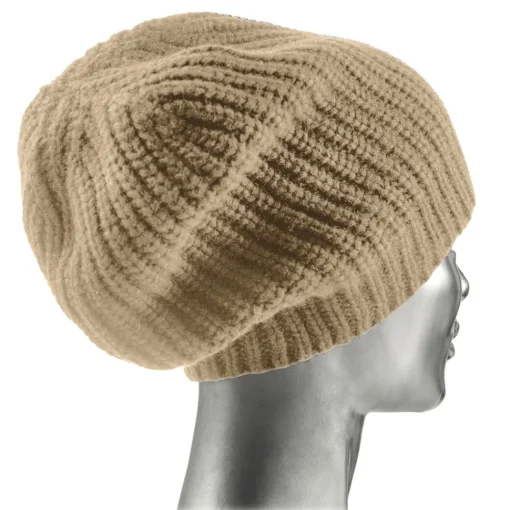 Avvenice - Precious Cashmere Cap - Beige - Handmade in Italy - Exclusive Luxury Collection -^ Other Accessories | Scarves