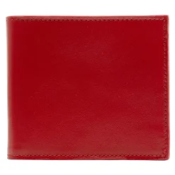Avvenice - Premium Leather Wallet - Red - Handmade in Italy - Exclusive Luxury Collection -^ Wallets