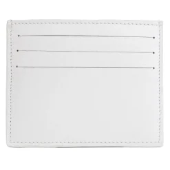 Avvenice - Premium Leather Credit Card Holder - White - Handmade in Italy - Exclusive Luxury Collection -^ Wallets
