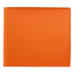 Avvenice - Premium Leather Wallet - Orange - Handmade in Italy - Exclusive Luxury Collection -