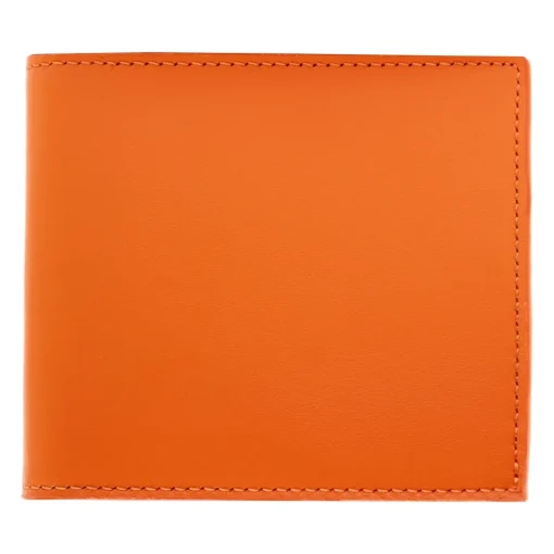 Avvenice - Premium Leather Wallet - Orange - Handmade in Italy - Exclusive Luxury Collection -