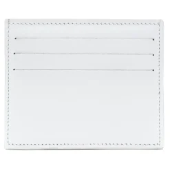 Avvenice - Premium Leather Credit Card Holder - White Fuchsia - Handmade in Italy - Exclusive Luxury Collection -