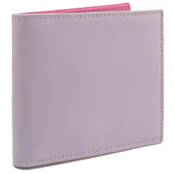 Avvenice - Premium Leather Wallet - Lilac Fuchsia - Handmade in Italy - Exclusive Luxury Collection -