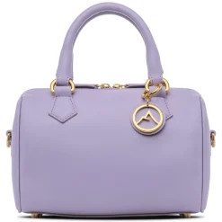 Avvenice - Thesaura - Premium Leather Bag - Lilac - Handmade in Italy - Exclusive Luxury Collection -^ Bags