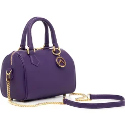 Avvenice - Thesaura - Premium Leather Bag - Purple - Handmade in Italy - Exclusive Luxury Collection -^ Bags