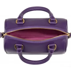 Avvenice - Thesaura - Premium Leather Bag - Purple - Handmade in Italy - Exclusive Luxury Collection -^ Bags