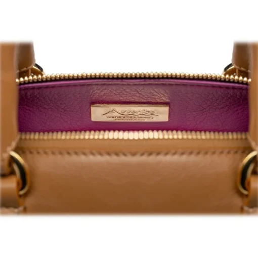 Avvenice - Thesaura - Premium Leather Bag - Canyon - Handmade in Italy - Exclusive Luxury Collection -