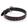 B Wilde Collection - Cabo Collar - Pink - Cabo Collection - Leather Collar - High Quality Luxury - Avvenice