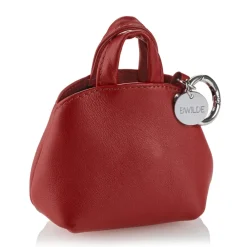 B Wilde Collection - Mini Dog Bag Dispenser - Red - Wilde Collection - Leather Dispenser - High Quality Luxury - Avvenice^ Accessories