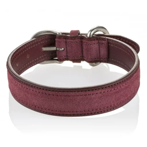 B Wilde Collection - Tango Collar - Bordeaux - Tango Collection - Leather Collar - High Quality Luxury - Avvenice^ Collars