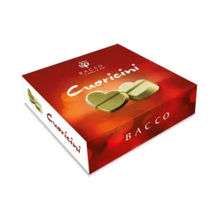 Bacco - Tipicit\u00e0 al Pistacchio Bacco - Tipicità al Pistacchio - Cuoricini - Pistachio Chocolate Pralines - Sicilian Chocolates - Artisan Chocolate - 55 g - Avvenice