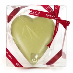 Bacco - Tipicit\u00e0 al Pistacchio Bacco - Tipicità al Pistacchio - Heart CiokkoBacco - Pistachio White Chocolate Bunny - Artisan Chocolate - 150 g - Avvenice