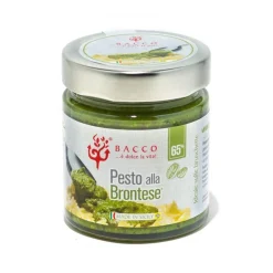 Bacco - Tipicit\u00e0 al Pistacchio Bacco - Tipicità al Pistacchio - Pesto alla Brontese 65 % - Pistachio from Bronte - 190 g - Avvenice