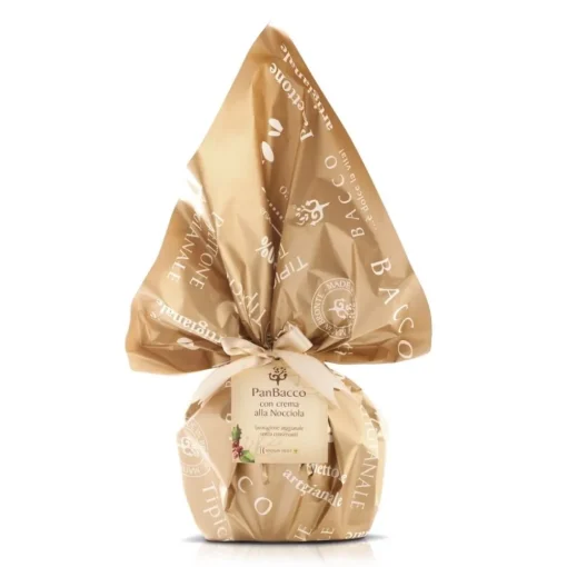 Bacco - Tipicit\u00e0 al Pistacchio Bacco - Tipicità al Pistacchio - PanBacco Retrò with Hazelnut - Artisan Panettone - 1000 g - Avvenice