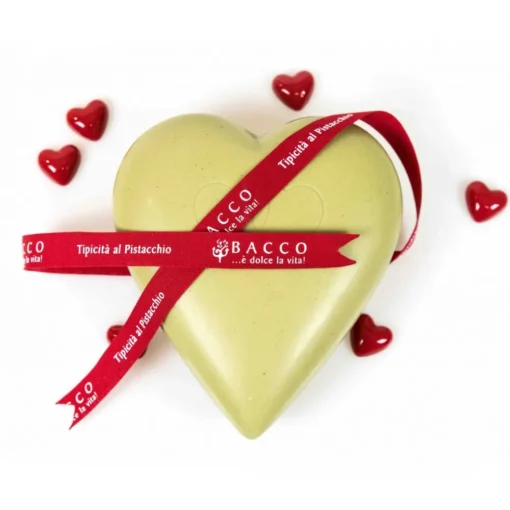 Bacco - Tipicit\u00e0 al Pistacchio Bacco - Tipicità al Pistacchio - Heart CiokkoBacco - Pistachio White Chocolate Bunny - Artisan Chocolate - 150 g - Avvenice