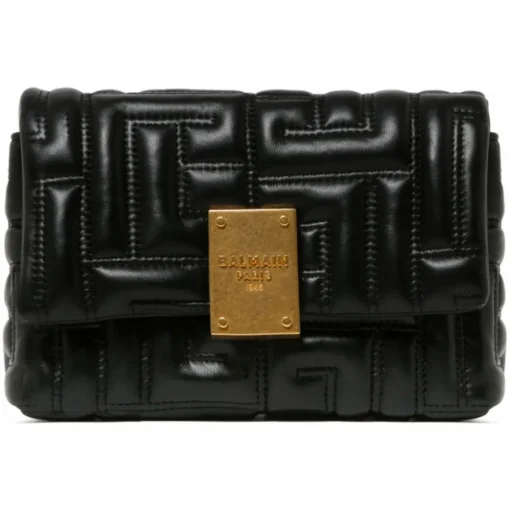Balmain - 1945 Mini Bag - Black - Exclusive Luxury Collection - Avvenice