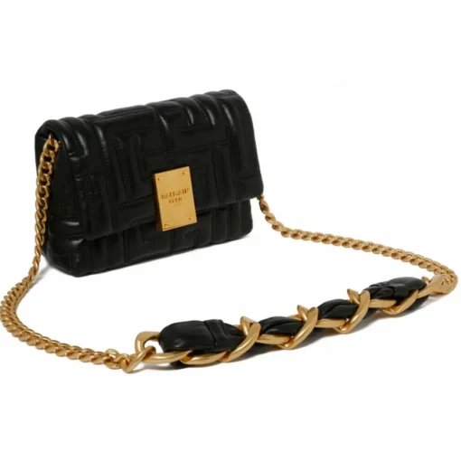 Balmain - 1945 Mini Bag - Black - Exclusive Luxury Collection - Avvenice