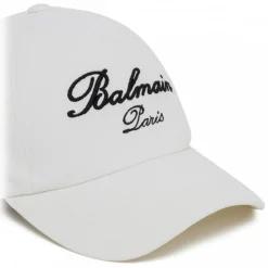 Balmain - Baseball Cap - Ivory White - Exclusive Luxury Collection - Avvenice^ Other Accessories